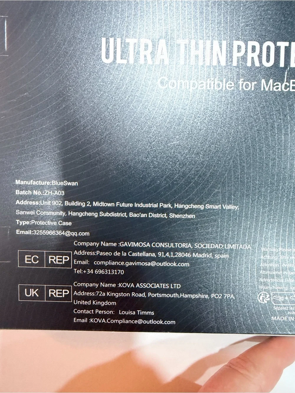 BlueSwan ultra thin